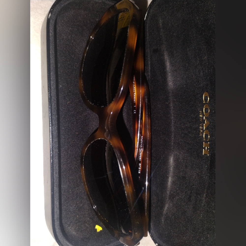 Coach Tortoise Shell Sunglasses